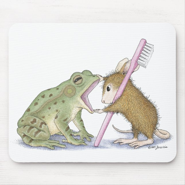 Tapis de souris de Designs® de Maison-Souris (Devant)