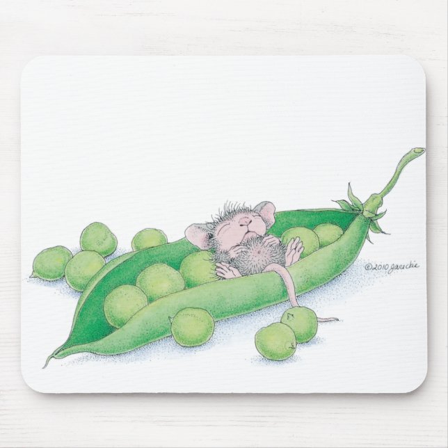 Tapis de souris de Designs® de Maison-Souris (Devant)