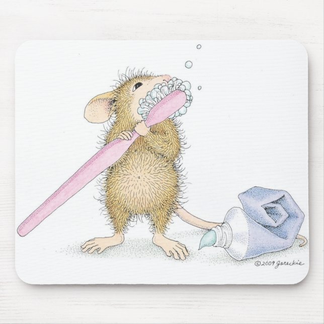Tapis de souris de Designs® de Maison-Souris (Devant)