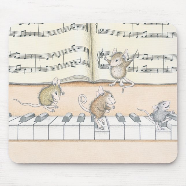 Tapis de souris de Designs® de Maison-Souris (Devant)