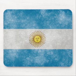 Tapis de souris de drapeau de l'Argentine