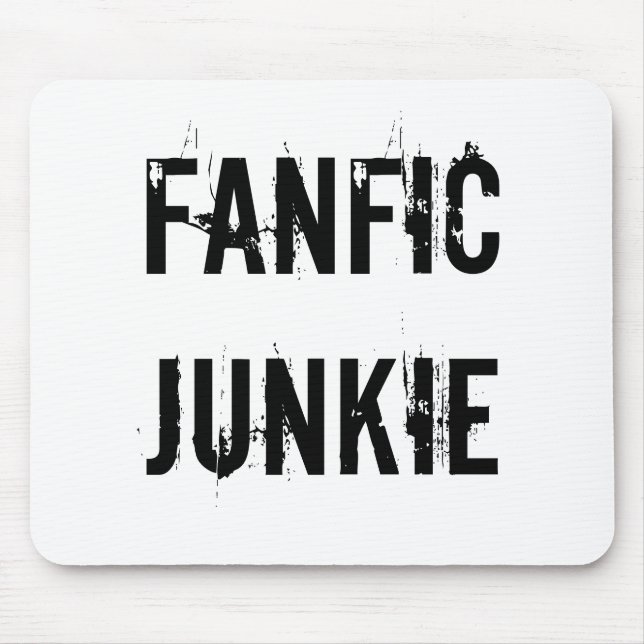 Tapis de souris de drogué de Fanfic (Devant)