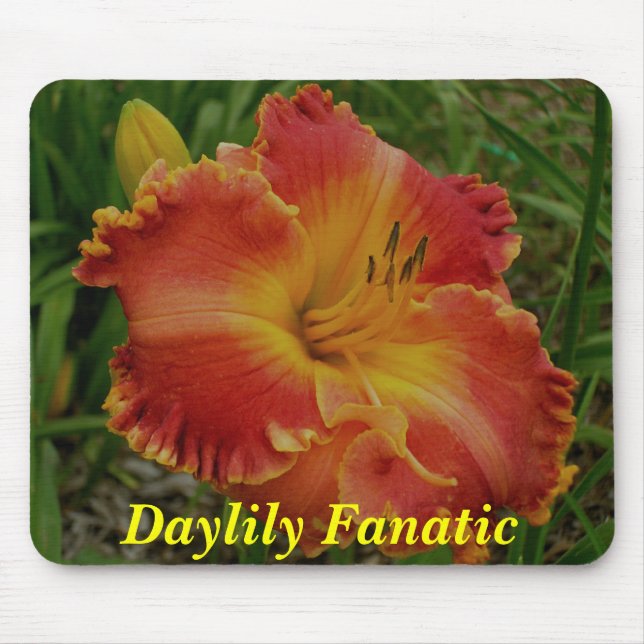 Tapis de souris de fanatique de Daylily (Devant)