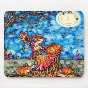Tapis de souris de fée de Halloween