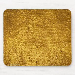 Tapis de souris de feuille d'or