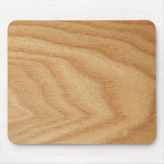 Tapis de souris de fibre de bois d'orme (Devant)