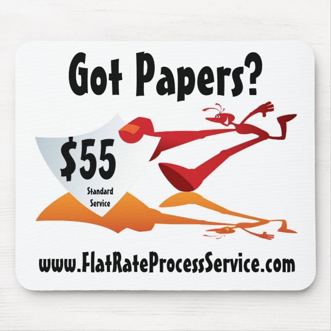 tapis de souris de FlatRateProcessService.com (Devant)