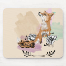 Tapis de souris de Fox