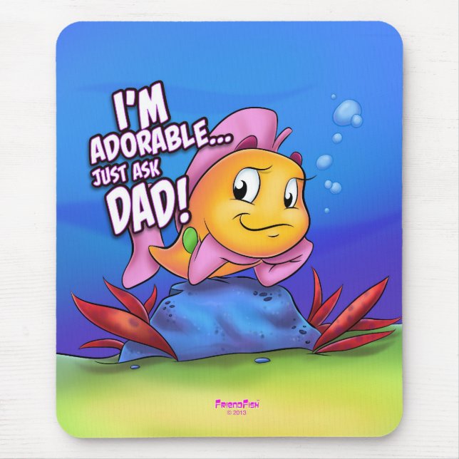 Tapis de souris de FriendFish (Devant)