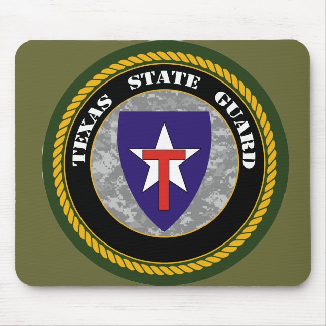 Tapis de souris de garde d'état du Texas (Devant)