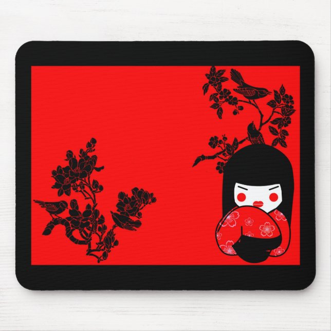 TAPIS DE SOURIS de geisha (Devant)
