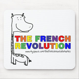 Tapis de souris de girafe d'arc-en-ciel de TFR