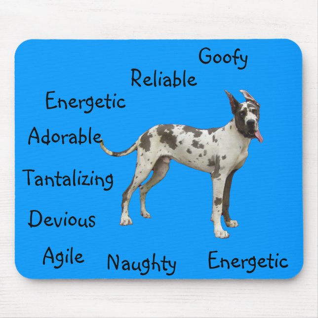 Tapis de souris de great dane (Devant)