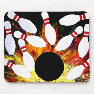 TAPIS DE SOURIS de GRÈVE de CUVETTE de BOWLING pa