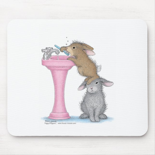 Tapis de souris de HappyHoppers® (Devant)