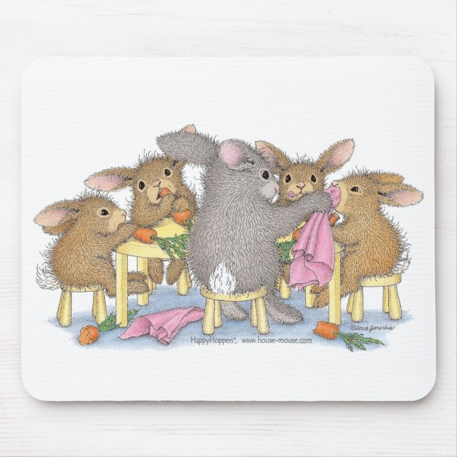 Tapis de souris de HappyHoppers® (Devant)
