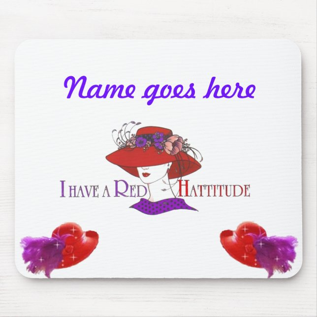 TAPIS DE SOURIS DE HATTITUDE (Devant)