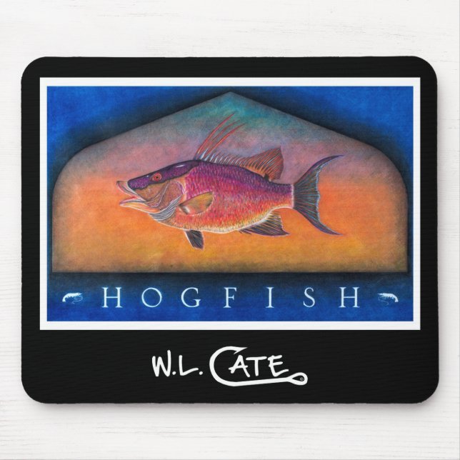 Tapis de souris de Hogfish (Devant)