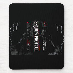 Tapis de souris de jeu cyberpunk Dark Hacker