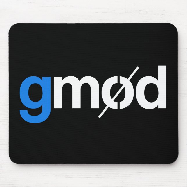 Tapis de souris de jeu de logo de Gmod (Devant)