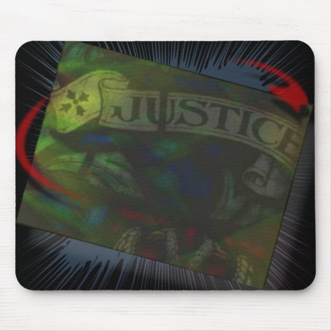 Tapis de souris de justice (Devant)