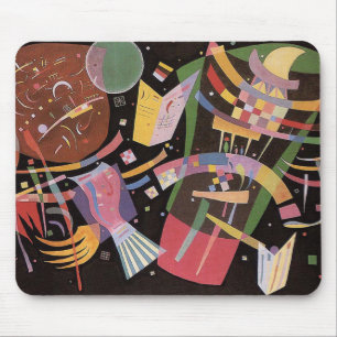 Tapis de souris de la composition X en Kandinsky