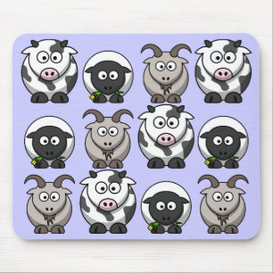 Tapis de souris de la ferme d'animaux (02)