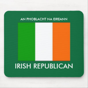 Tapis de souris de la république d'Irlande