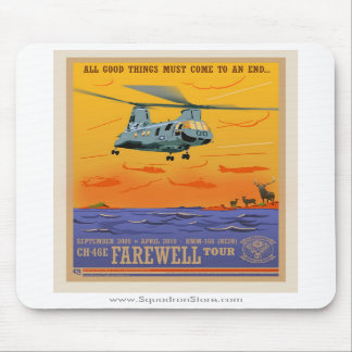 Tapis de souris de l'adieu CH-46