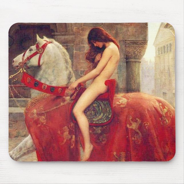 Tapis de souris de Lady Godiva (Devant)