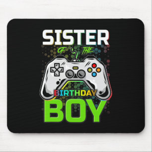Tapis De Souris De L'Anniversaire Garçon Drôle Jeu Vidéo Jeu Cadea