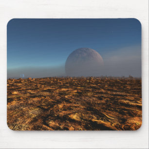 Tapis de souris de l'espace de désert