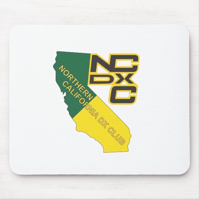 Tapis de souris de logo de NCDXC (Devant)