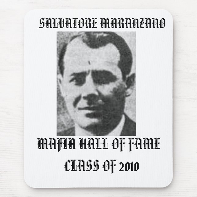Tapis de souris de Mafia de Salvatore Maranzano (Devant)