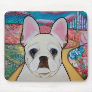 Tapis de souris de magicien d'Oz de bouledogue