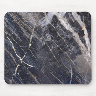 tapis de souris de marbre noir