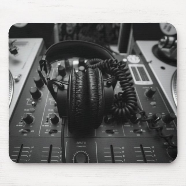 Tapis de souris de mélangeur du DJ (Devant)