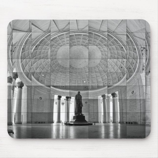 Tapis de souris de mémorial de Jefferson (Devant)
