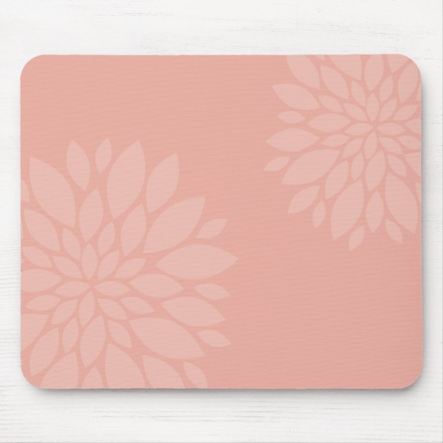 Tapis de souris de motif de chrysanthème (Devant)