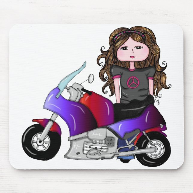 Tapis de souris de moto de Cristi (Devant)