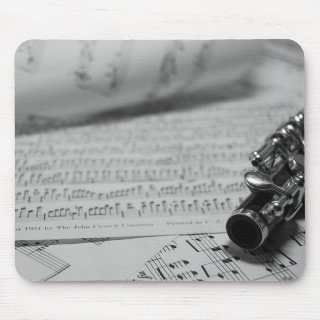 Tapis de souris de musique de piccolo et de (Devant)