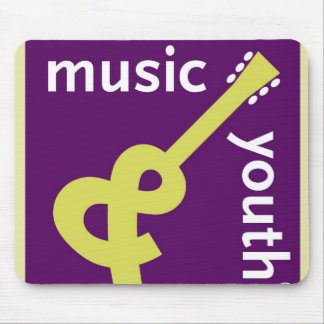 Tapis de souris de musique et de jeunesse