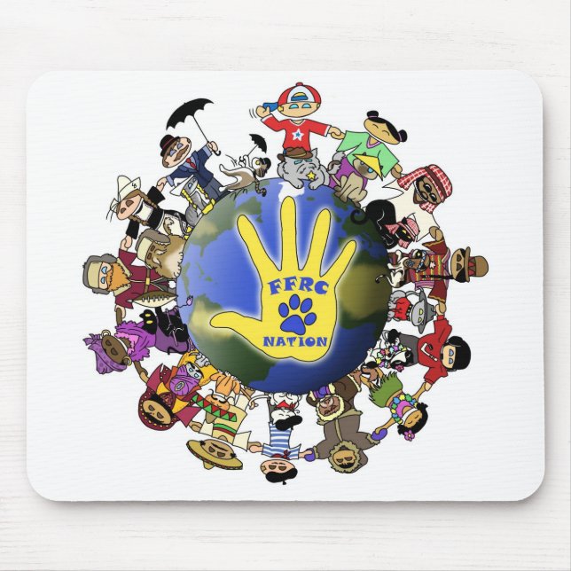 Tapis de souris de nation de FFRC (Devant)