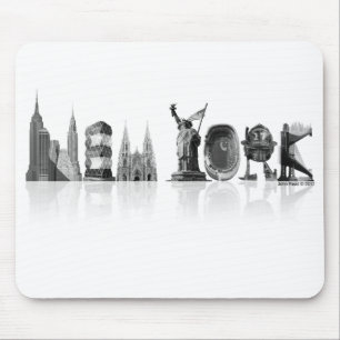 Tapis de souris de New York
