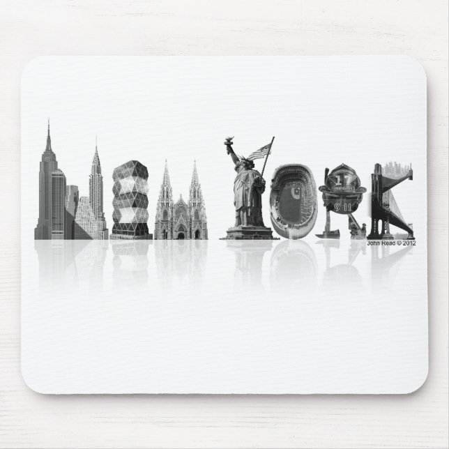Tapis de souris de New York (Devant)