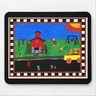 Tapis De Souris De nouveau à l'école Mousepad