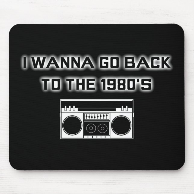 Tapis De Souris De nouveau aux années 1980 - MOUSEPAD - 2 (Devant)