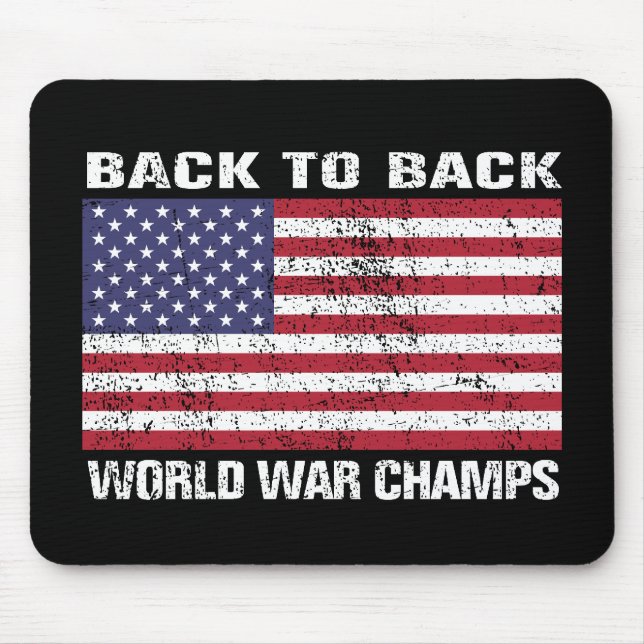 Tapis De Souris De nouveau aux champions arrières de guerre (Devant)