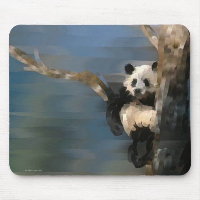 Tapis de souris de panda (Devant)