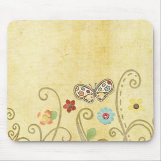 Tapis de souris de papillon